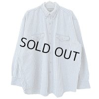 90s CRAFT&BARROW SHADOW PLAID L/S SHIRT