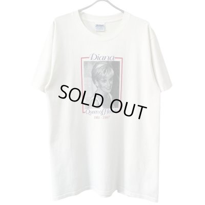 画像1: 90s PRINCESS DIANA PHOTO TEE SHIRT