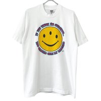 90s USA製 三つ目 SMILE TEE SHIRT