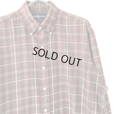 画像2: 90s RALPH LAUREN PLAID L/S SHIRT