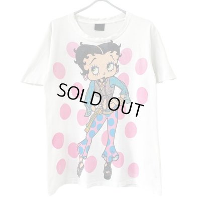 画像1: 90s USA製 BETTY BOOP DOT TEE SHIRT