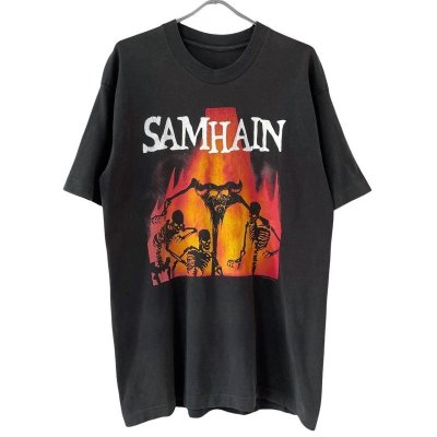 画像1: 90s USA製 SAMHAN MISFITS TEE SHIRT