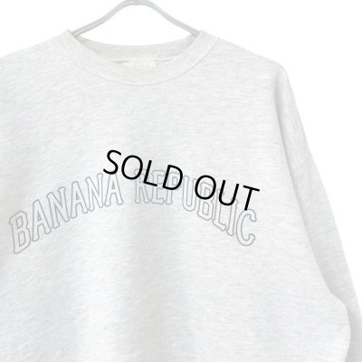 画像2: 90s USA製　BANANA REPUBLIC ARCH LOGO SWEATSHIRT