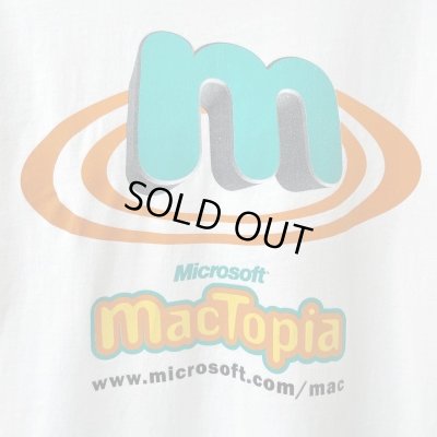 画像4: 90s USA製 MICROSOFT MACTOPIA TEE SHIRT