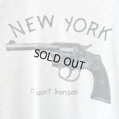 画像2: 90s USA製 NEW YORK PISTOL SOUVENIR TEE SHIRT