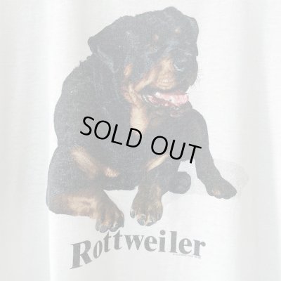 画像2: 90s USA製 ROTTWEILER DOG TEE SHIRT