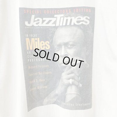 画像2: 90s JAZZ TIMES MILES DAVIS TEE SHIRT