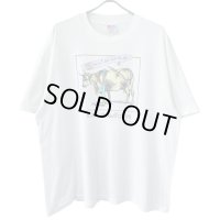 90s USA製 ROCK and ROLL COWS ART TEE SHIRT