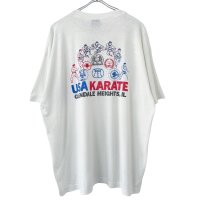 90s USA製 USA KARATE TEE SHIRT