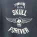 画像3: 00s OLD STUSSY 80-04 SKULL FOREVER TEE SHIRT