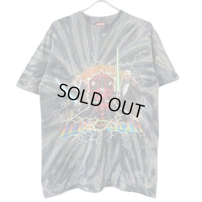 画像1: 90s USA製 STARWARS TIEDYE TEE SHIRT