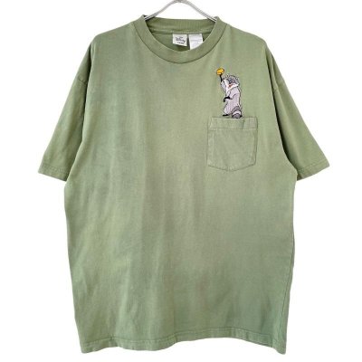 画像1: 90s POCAHONTAS POCKET TEE SHIRT