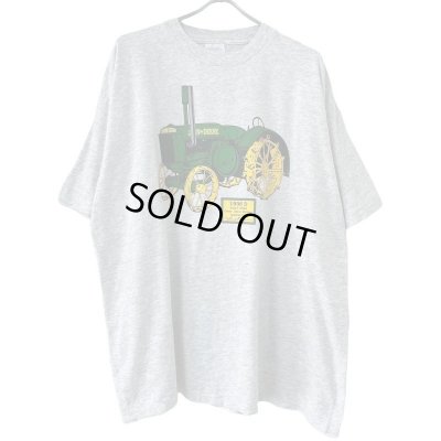 画像1: 90s USA製 JOHN DEERE 企業 TEE SHIRT