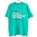 画像1: DEADSTOCK 90s USA製 PENNY CANDY COCA COLA PARODY "California" TEE SHIRT (1)