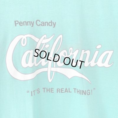 画像2: DEADSTOCK 90s USA製 PENNY CANDY COCA COLA PARODY "California" TEE SHIRT