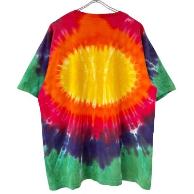 画像2: 90s USA製 THE CRAYOLA FACTORY TIEDYE TEE SHIRT