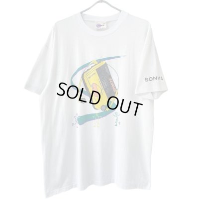 画像1: 90s カナダ製　SONY SPORTS WALKMAN TEE SHIRT