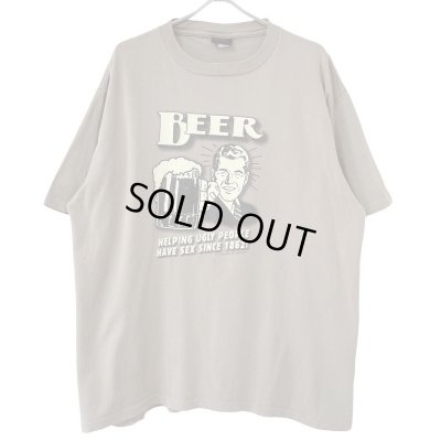 画像1: 90s USA製 BEER COMIC ART TEE SHIRT