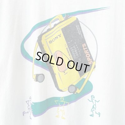 画像2: 90s カナダ製　SONY SPORTS WALKMAN TEE SHIRT