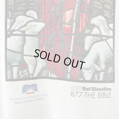 画像3: 00s AMERICAN BIBLE SOCIETY JESUS ART TEE SHIRT