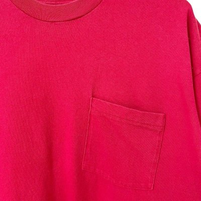 画像2: 90s USA製　FRUIT OF THE LOOM BLANK POCKET TEE SHIRT