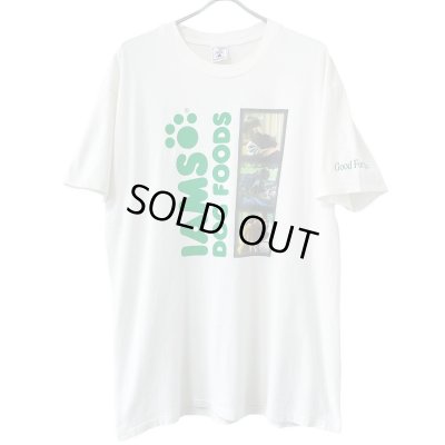 画像1: 90s USA製 IAMS DOG FOOD 企業 TEE SHIRT