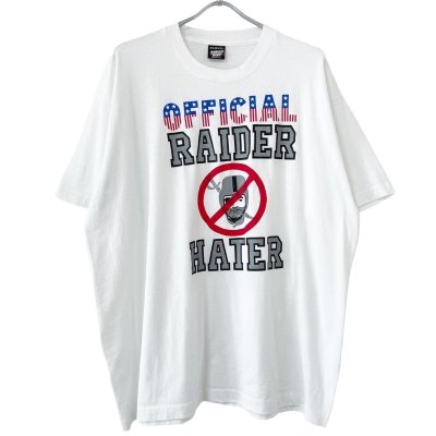 画像1: 90s USA製 RAIDERS ART TEE SHIRT