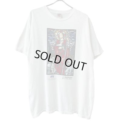 画像1: 00s AMERICAN BIBLE SOCIETY JESUS ART TEE SHIRT