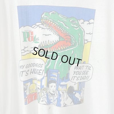 画像2: 90s DINOSAUR ART TEE SHIRT