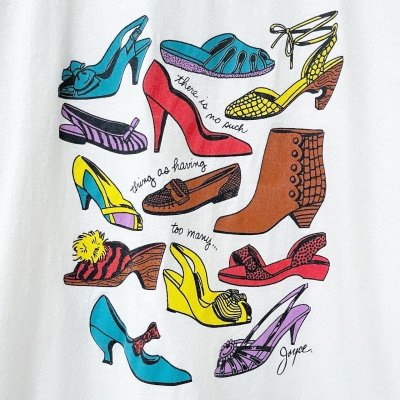 画像2: 90s USA製 HEEL ART TEE SHIRT