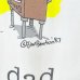 画像3: 90s USA製 JIM BENTON MR.NEW DAD ART TEE SHIRT