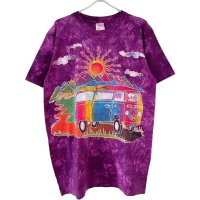 90s USA製 THE MOUNTAIN MICHEAL MCGLOIN GRATEFUL DEAD BUS TIEDYE TEE SHIRT