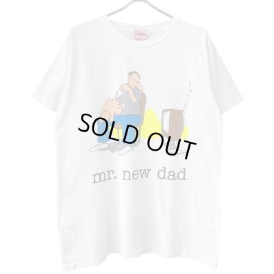 画像1: 90s USA製 JIM BENTON MR.NEW DAD ART TEE SHIRT