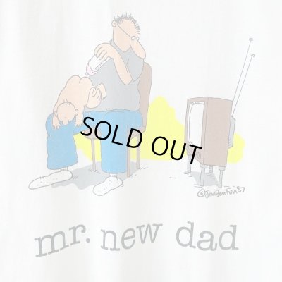 画像2: 90s USA製 JIM BENTON MR.NEW DAD ART TEE SHIRT