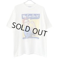 90s USA製 WE CAN DO IT TEE SHIRT