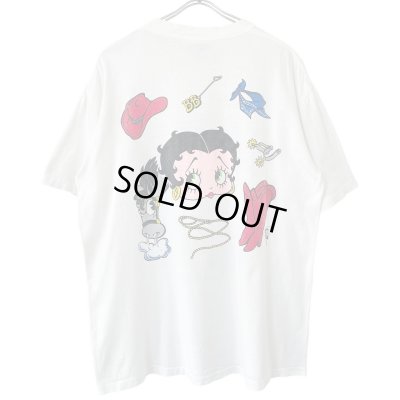 画像2: 90s USA製 BETTY BOOP RODEO TEE SHIRT