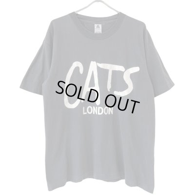 画像1: 90s CATS MUSICAL TEE SHIRT