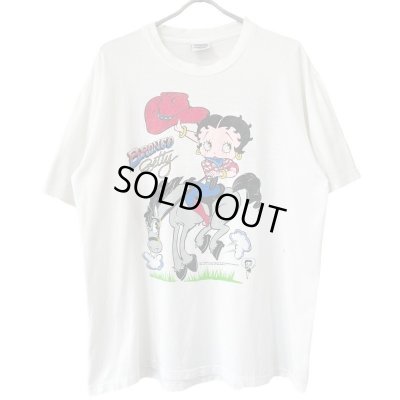 画像1: 90s USA製 BETTY BOOP RODEO TEE SHIRT