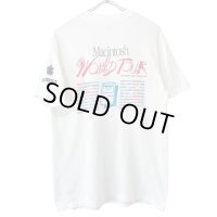 90s USA製 APPLE MACINTOSH WORLD TOUR TEE SHIRT