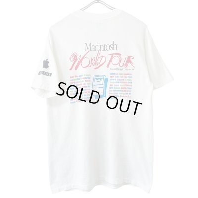 画像1: 90s USA製 APPLE MACINTOSH WORLD TOUR TEE SHIRT