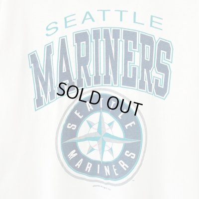 画像2: 90s USA製 STARTER SEATTLE MARINERS LOGO TEE SHIRT