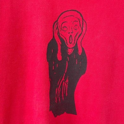 画像2: 90s USA製 ムンクの叫び　ART TEE SHIRT