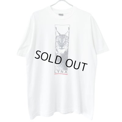 画像1: 90s アイルランド製　LYNX CAT ART TEE SHIRT