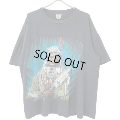 画像1: 90s INDIAN FRAME ART TEE SHIRT