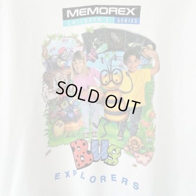 画像2: 90s USA製 MEMOREX BUGS EXPLORERS GAME TEE SHIRT