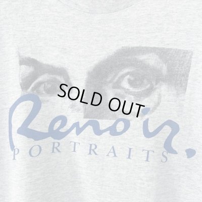 画像3: 90s USA製 RENOIR PORTRAIT ART TEE SHIRT