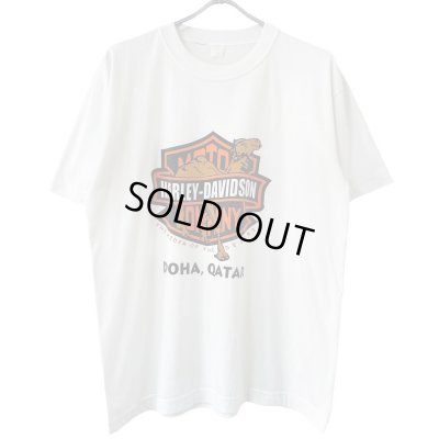 画像1: 90s HARLEY DAVIDSON DOHA QATAR TEE SHIRT