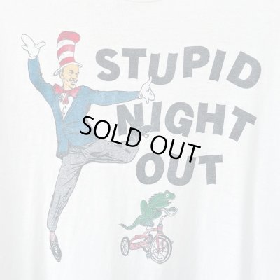 画像2: 90s USA製 DR.SUESS? STUPID NIGHT OUT TEE SHIRT