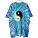 画像1: 90s USA製 YIN YANG TIEDYE TEE SHIRT (1)