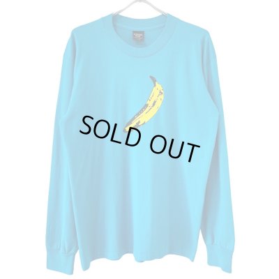 画像1: 90s USA製 andy warhol BANANA L/S TEE SHIRT